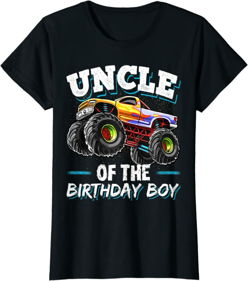 Uncle of the Birthday Boy Monster Truck Birthday Party