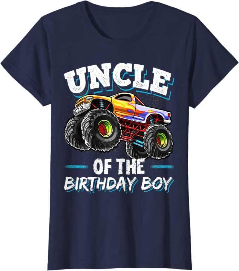 Uncle of the Birthday Boy Monster Truck Birthday Party