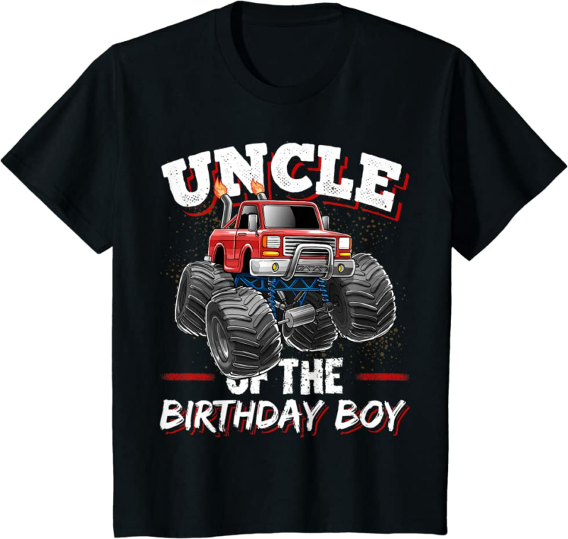 Uncle of the Birthday Boy Monster Truck Birthday Party