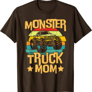 Vintage Monster Trucks, Monster Truck Mom T-Shirt