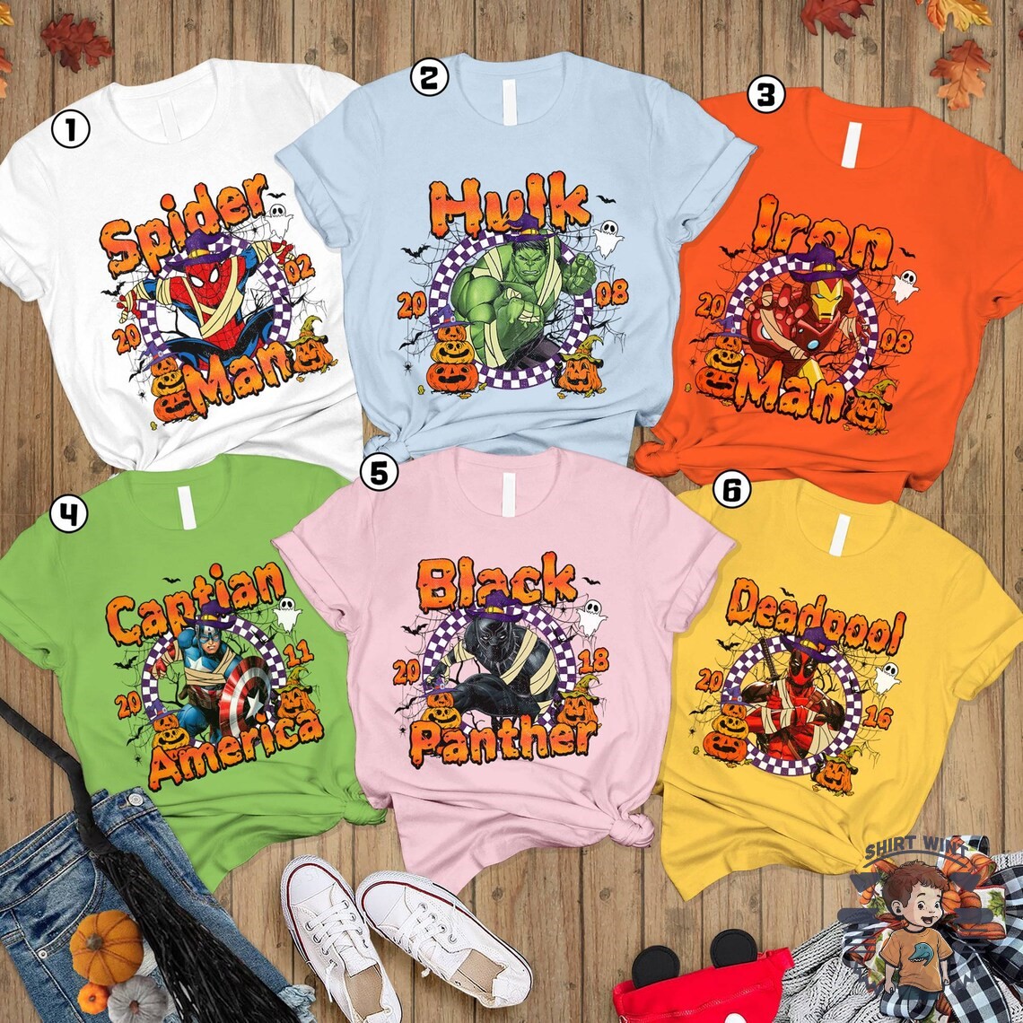 Avengers Halloween Costume Shirt Halloween Cosplay Shi