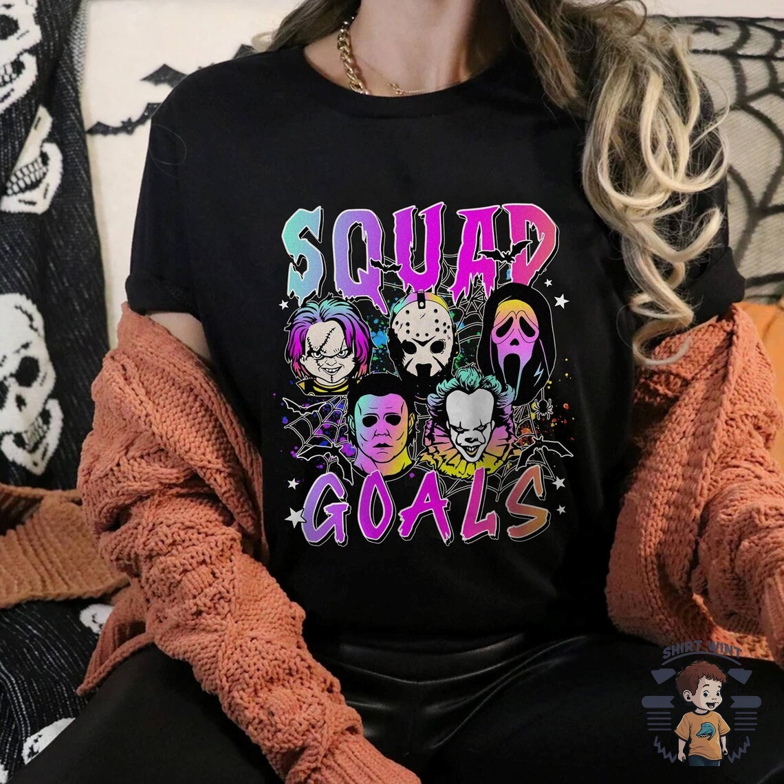 horror movie squad shirt