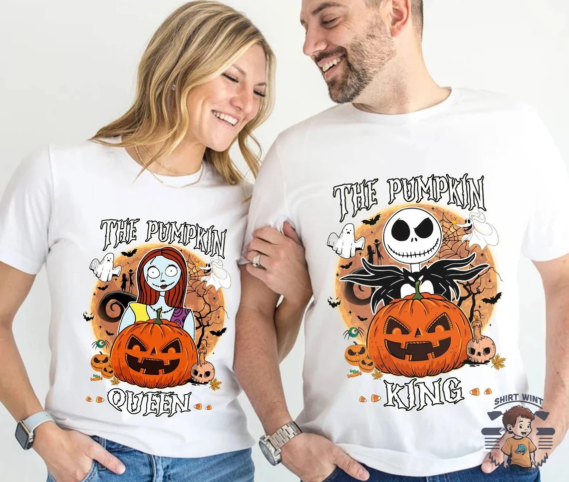 Vintage Jack And Sally Shirt, Halloween Nightmare Befor