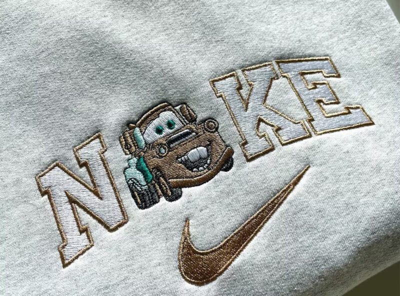 Embroidered Mater Sweatshirt, Mater Cars 2