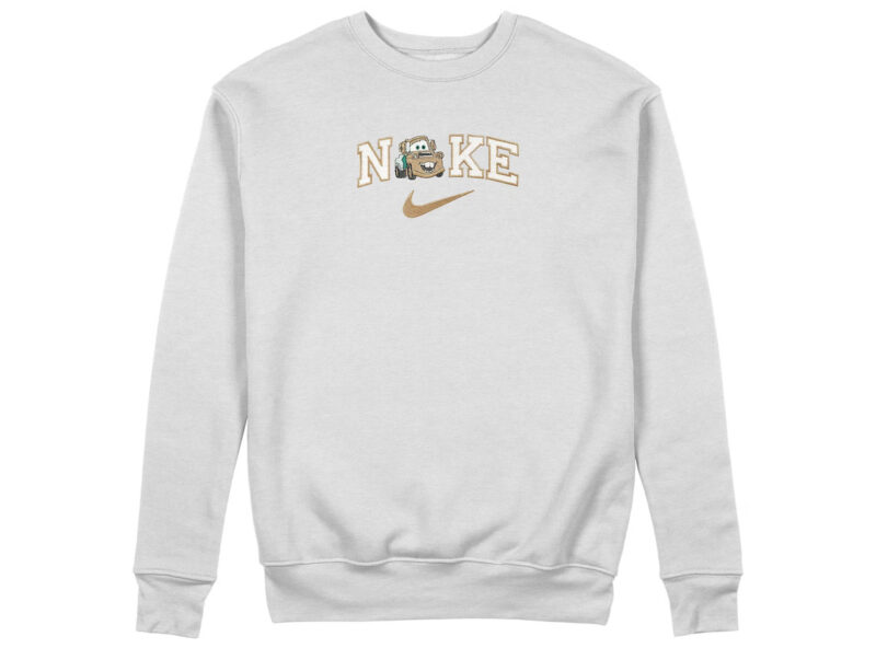 Embroidered Mater Sweatshirt, Mater Cars 3