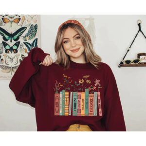 For Book Lovers, Crewneck Sweater,