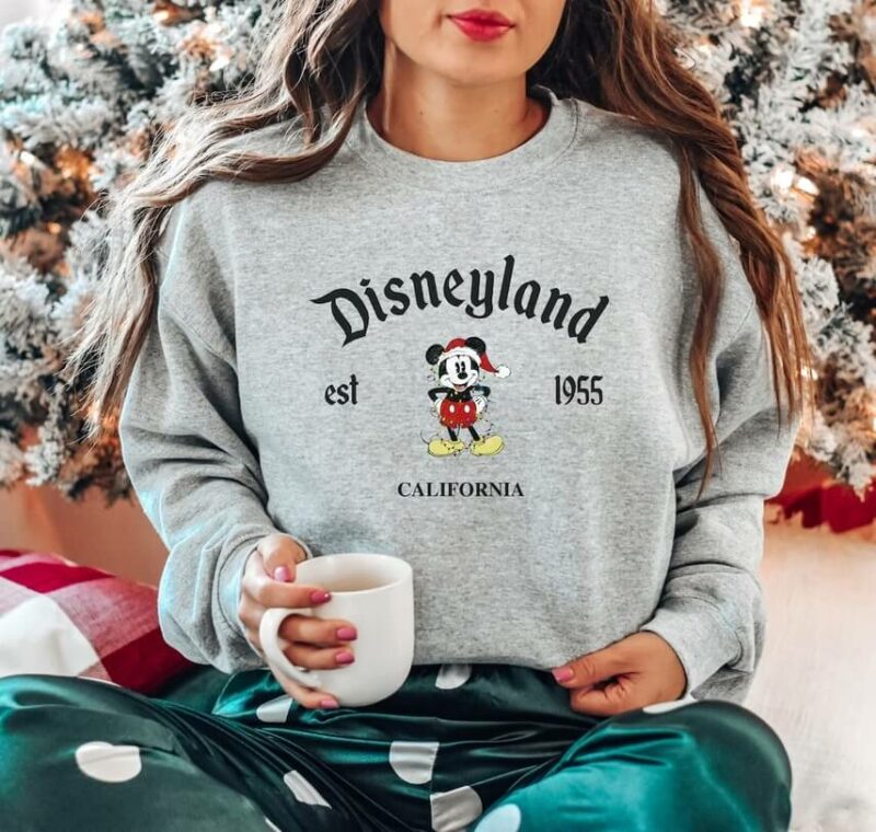 Magical-Land-Christmas-Sweatshirt_-Trendy-Sweatshirt_-Disneyland-grey