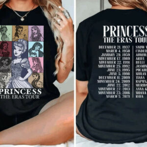 Princess Eras Tour Shirt black