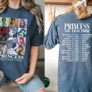Princess Eras Tour Shirtblue