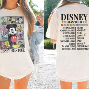 Vintage Disneyland Eras Tour mickey shirt