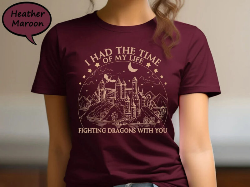 Long Live Shirt, I Had The Time Of My Life Fighting Dragons With You Shirt marron (1)