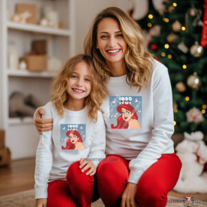 mom-and-kid-ariel-taylor-disney sweatshirt