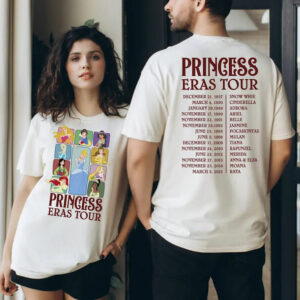 Disney Princess Shirt, Eras Tour Shirt 3 white