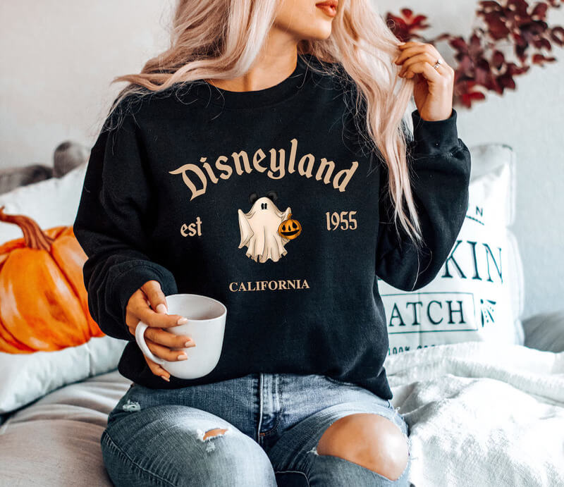 Disneyland halloween sweatshirt hotsell