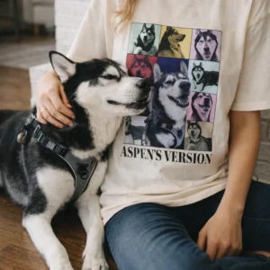 Custom Dog Eras Tour Taylors Version comfort sand