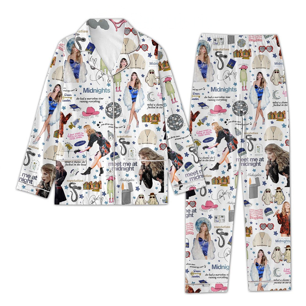 taylor-swift-midnights-meet-me-at-midnight-pajamas full set