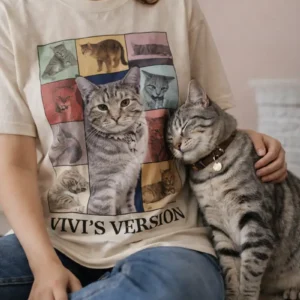 custom cat taylor version eras tour Portrait